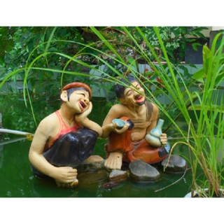 Tượng Chí Phèo Thị Nở 22cm