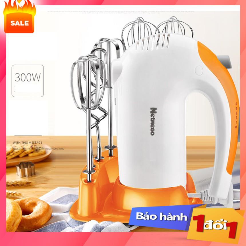 Siêu sale - Hàng Chính hãng Máy đánh trứng cầm tay đa năng Netmego N38D 300W