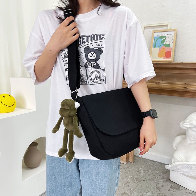 Túi Xách Canvas Cỡ Lớn Thiết Kế Đơn Giản Thời Trang Cho Nữ