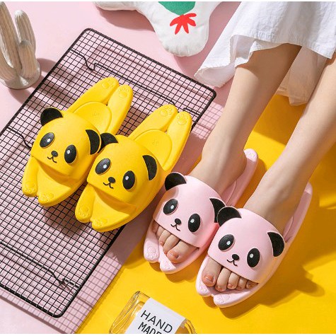 Dép con gấu siêu cute phong cách Hàn Quốc- Đi trong nhà- Đi du lịch