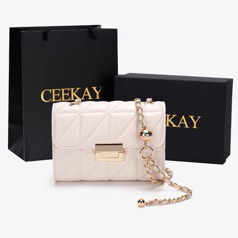 Túi xách nữ CEEKAY 242 full box thương hiệu túi xách nữ thiết kế phong cách thời trang cao cấp mới
