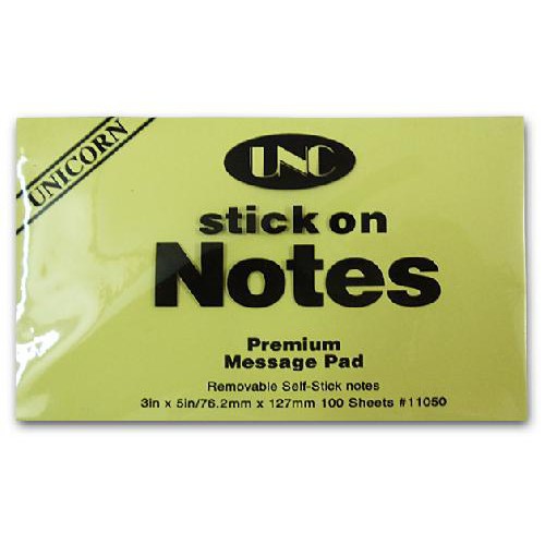 Giấy note 3*5 UNC (76 x 127mm)