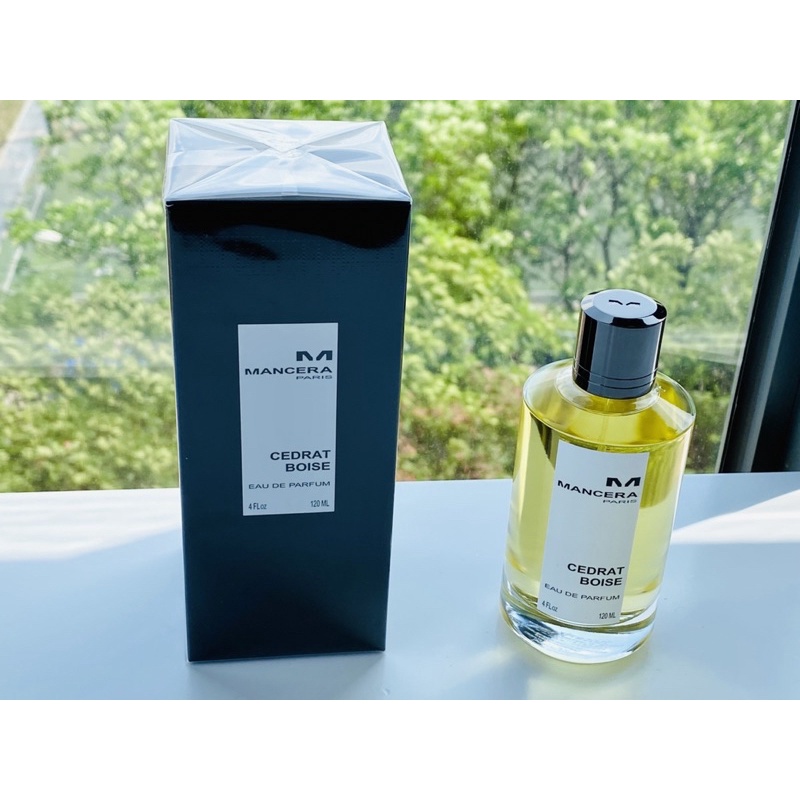 Nước hoa Nam Mancera Cedrat Boise 120ml Hương trái cây trên nền gỗ thông, bám tỏa lâu, dùng hè tốt.