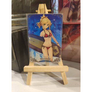 Thẻ bài bánh xốp Fate Grand Order FGO Mordred N - Tặng bọc bài nhựa bảo quản