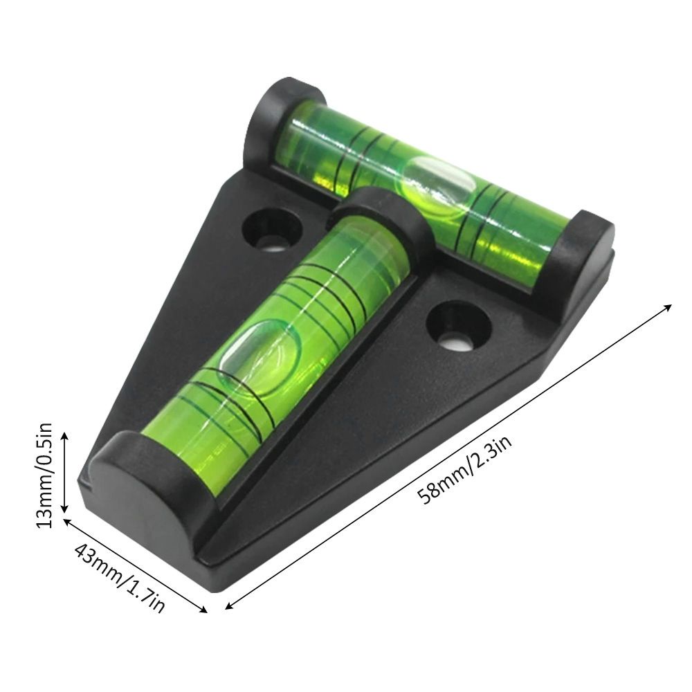 Thước đo độ cân bằng độ cân bằng độ ẩm hình tam giác bằng nhựa độ chính xác cao