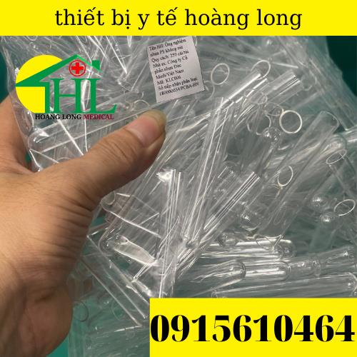 Ống nghiệm nhựa trắng không nắp túi 250 cái 5ml  ps