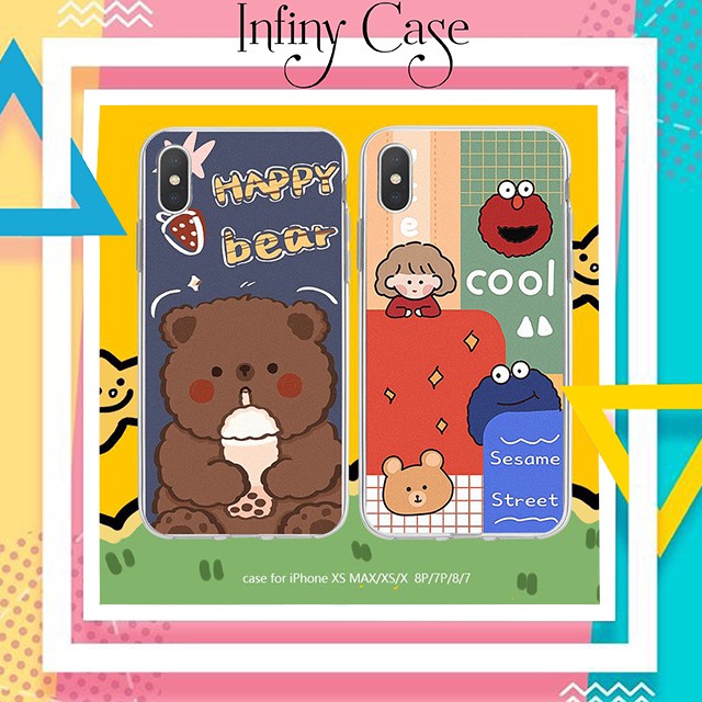 Ốp lưng iphone Kool Ngầu 5 5S 5SE 6 6S 6Plus 6S Plus 7 8 7Plus 8Plus X XSMax 11 11 Pro 11 ProMax - Infinity Case M806