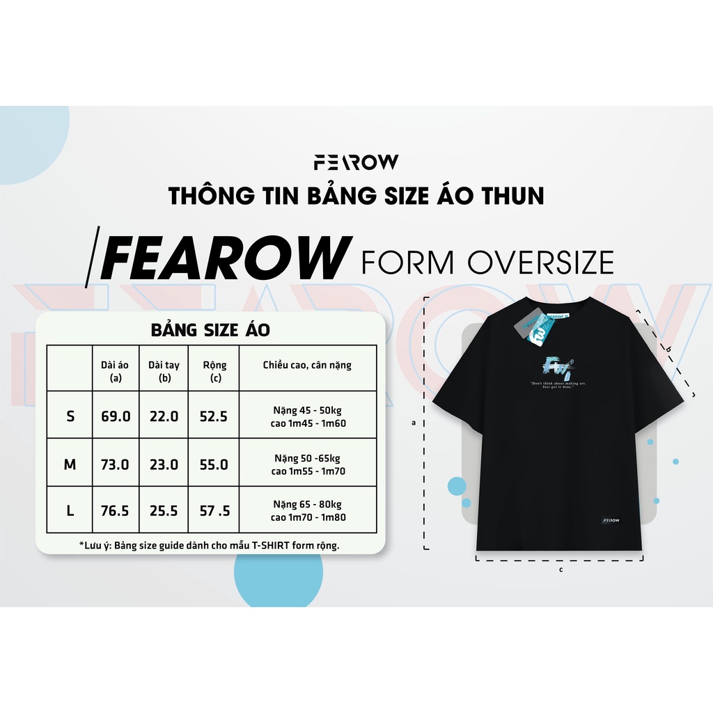 Áo thun nam nữ local brand unisex Fearow Basic Logo / Màu Đen - FW146