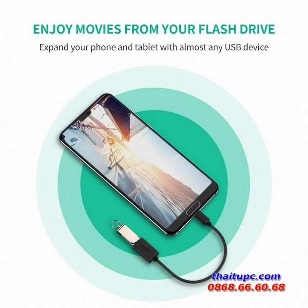 Cáp USB TYPE-C to USB 3.0 chính hãng Ugreen 30701