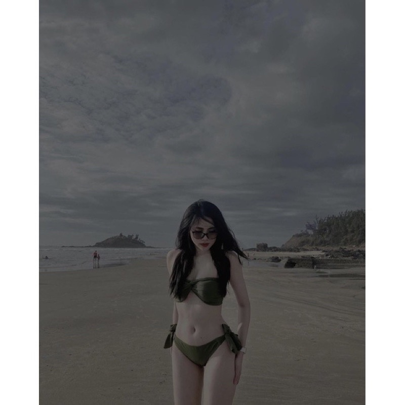 Bikini xoắn ngực tôn dáng nhiều màu siêu đẹp kèm ảnh thật và feedback