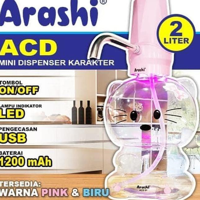 Bình Đựng Nước Mini Arashi / Gallon 2 Liters