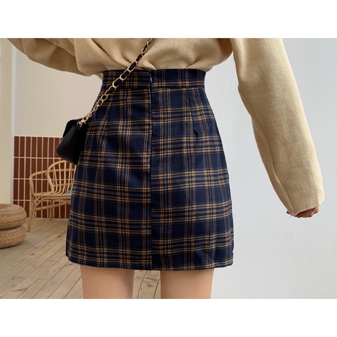 Chân váy nữ ngắn, chân váy chữ A kẻ CARO, chân váy xinh trẻ trung năng động,phong cách ullzang Hàn Quốc | BigBuy360 - bigbuy360.vn