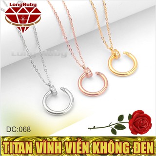 Dây Chuyền Titan Nữ Cây Đinh Đính Đá Thời Trang | Dây Chuyền Nữ Đẹp Dc68