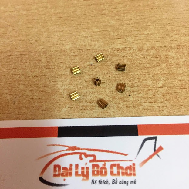 Bánh răng lớn nhỏ dành cho máy bay wltoys v911, v911 pro