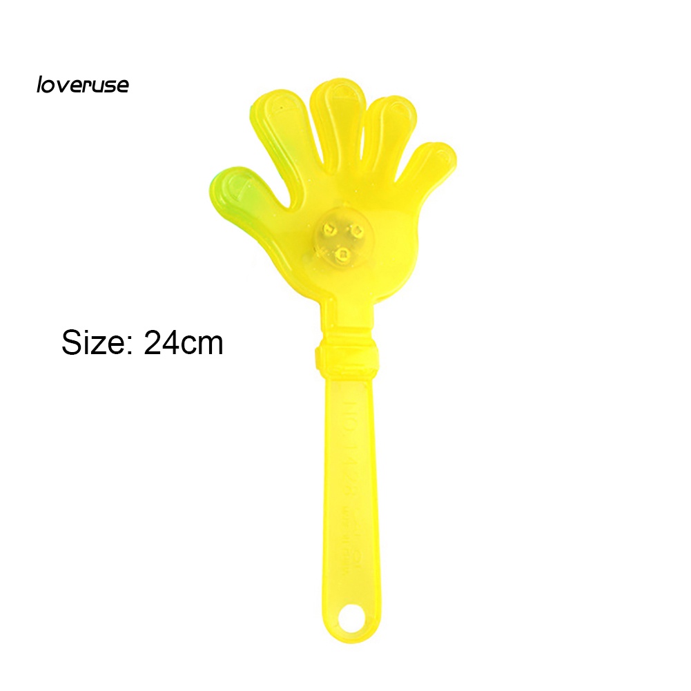 Đèn Led Hình Bàn Tay Kích Thước 24cm Bằng Nhựa Phát Sáng Trong Đêm Cheer Concert