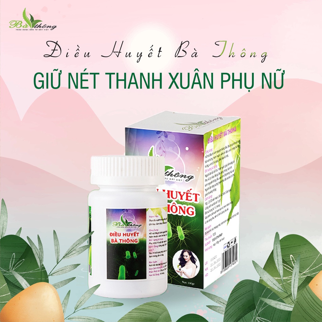 Điều huyết Bà Thông Bổ Huyết Điều Kinh