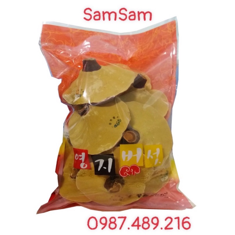 Túi 500g Nấm Linh Chi Vàng Thường Hàn Quốc [ nấm linh chi ] [ Hàng Mới Về ]