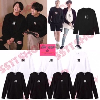 Sweater BTS tên các thành viên
