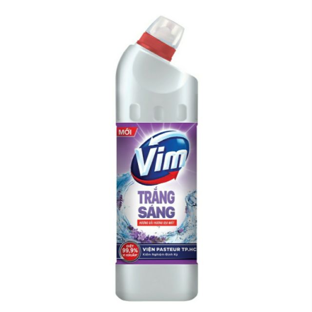 Vim trắng sáng hương oải hương 880ml