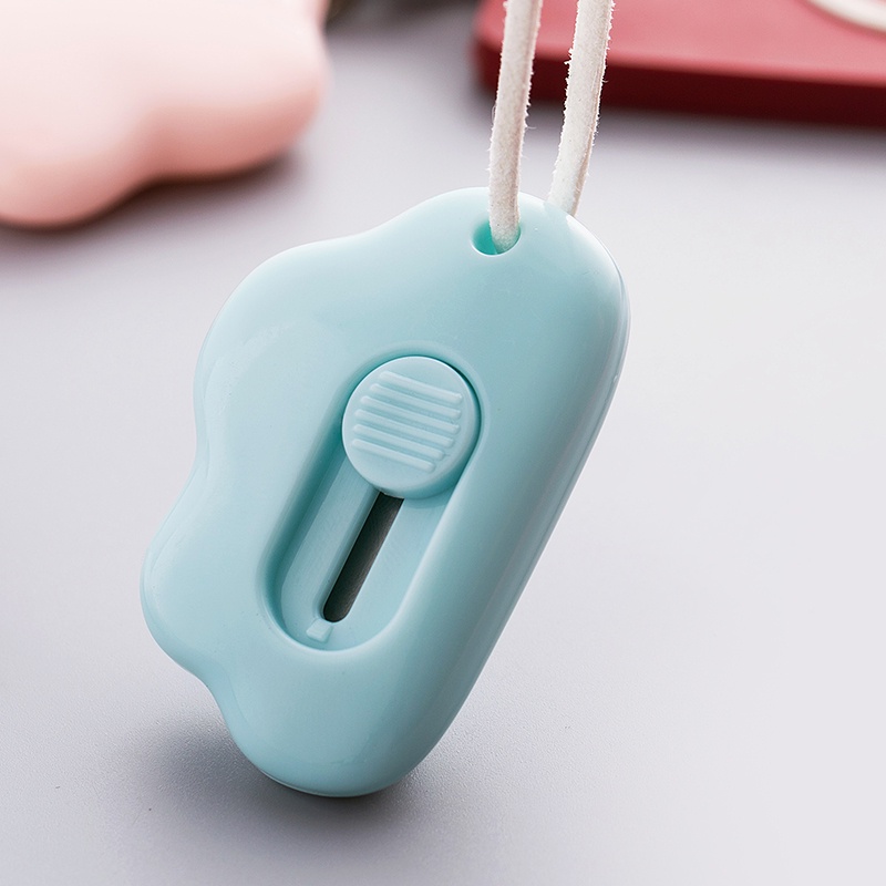 Dao rọc giấy JUJIAJIA mini màu macaron dễ thương tiện lợi dành cho học sinh