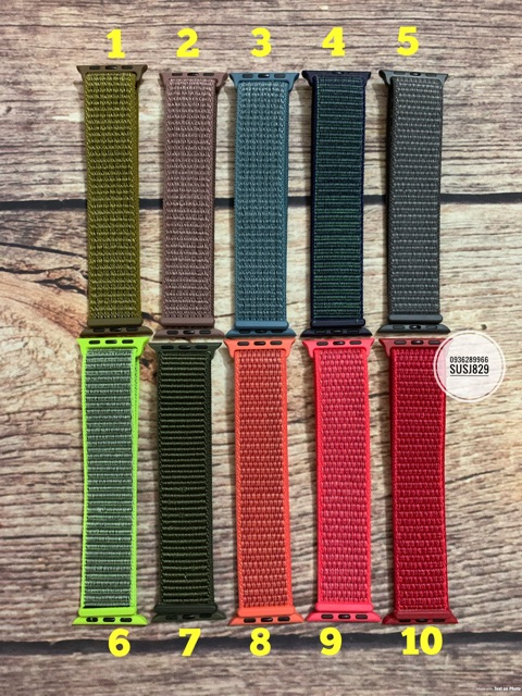 Dây sport loop cho apple watch