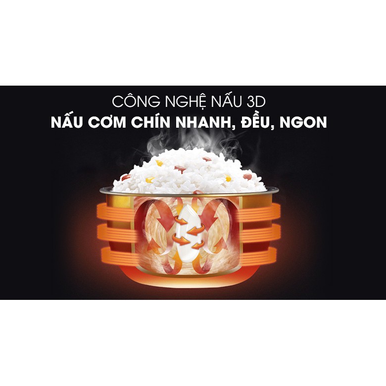 Nồi Cơm Điện Kangaroo KG835 (1.8L) - Hàng chính hãng