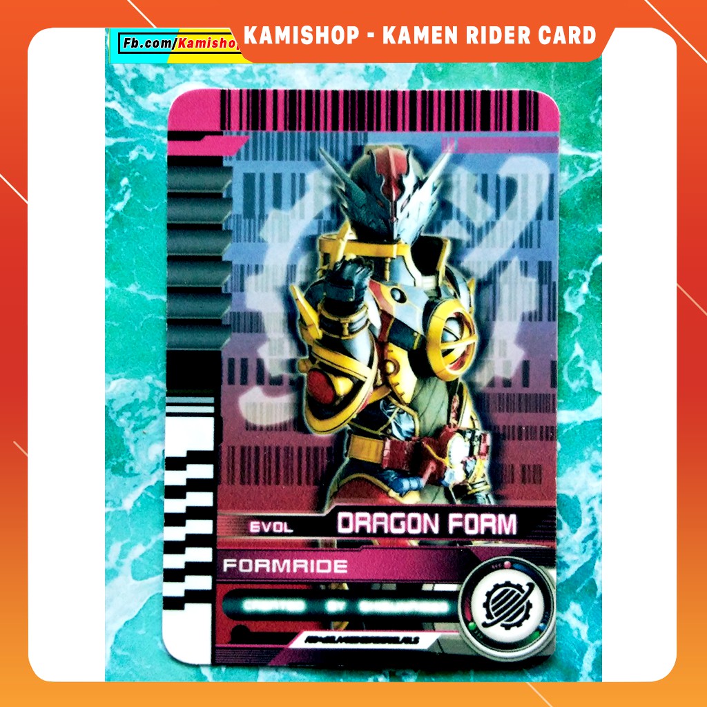 Evolt Dragon Form - Thẻ Kamen Rider - KamiShop - Kamen Rider Card
