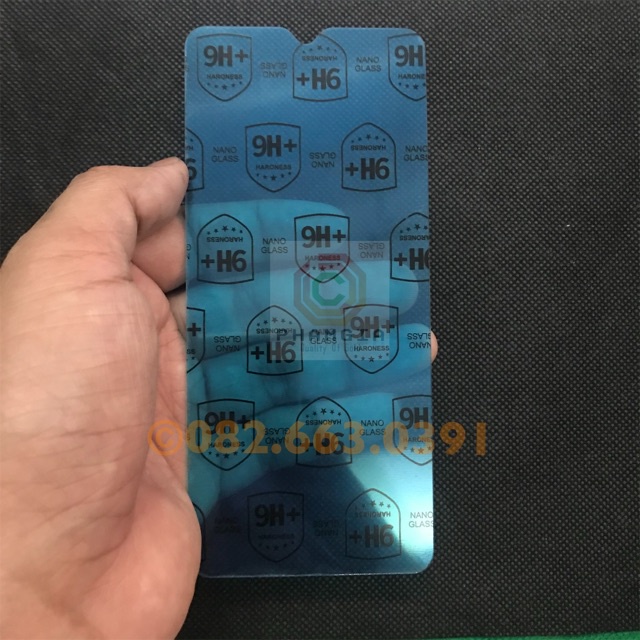 Kính cường lực dẻo nano trong suốt Realme C3 siêu bền, 9H+