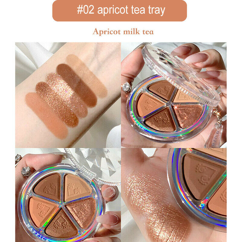 (Hàng Mới Về) Bảng Phấn Mắt / Má Hồng 3d Màu Ngọc Trai Siêu Mịn Chống Nước | BigBuy360 - bigbuy360.vn