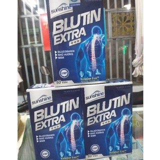 BLUTIN EXTRA ( GLUCOSAMIN ) VIÊN UỐNG BỔ XƯƠNG BỔ KHỚP HỘP 60 VIÊN