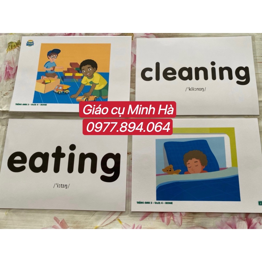 Flashcards Smart Start Lớp 1,2,3 mới nhất