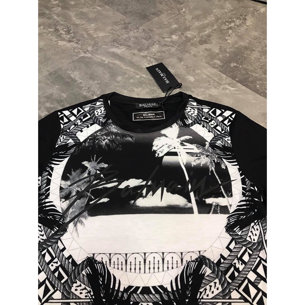 Áo cộc Balmain Shop Man Shines