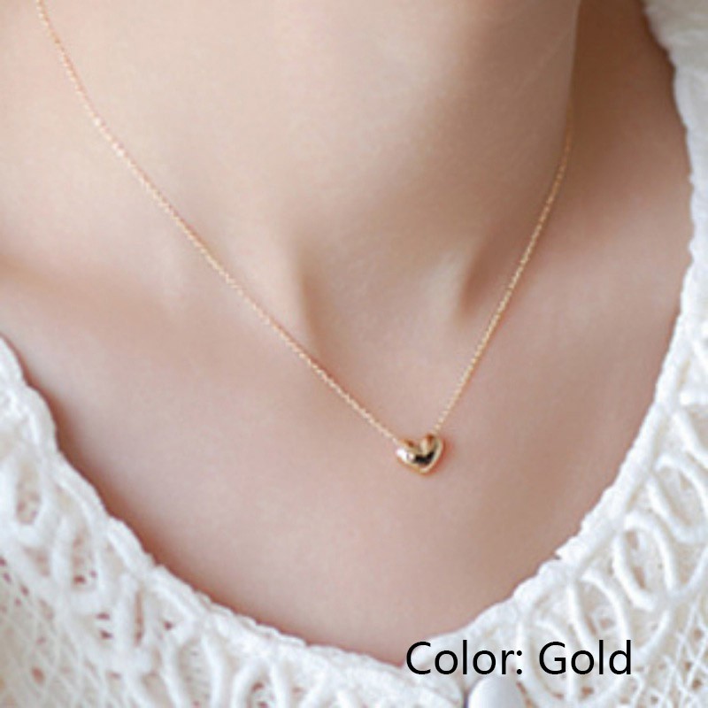 Dây chuyền mặt trái tim thiết kế thời trang | BigBuy360 - bigbuy360.vn