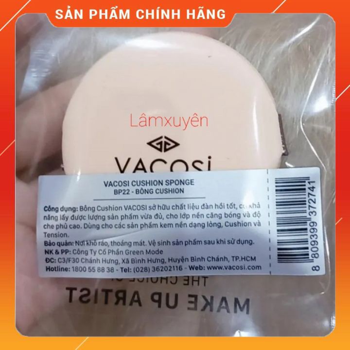 BÔNG PHẤN VACOSI _ Bông cushion