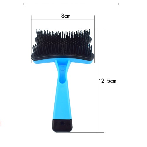 lược chải lông có nút bấm cho chó mèo, thỏ, bọ