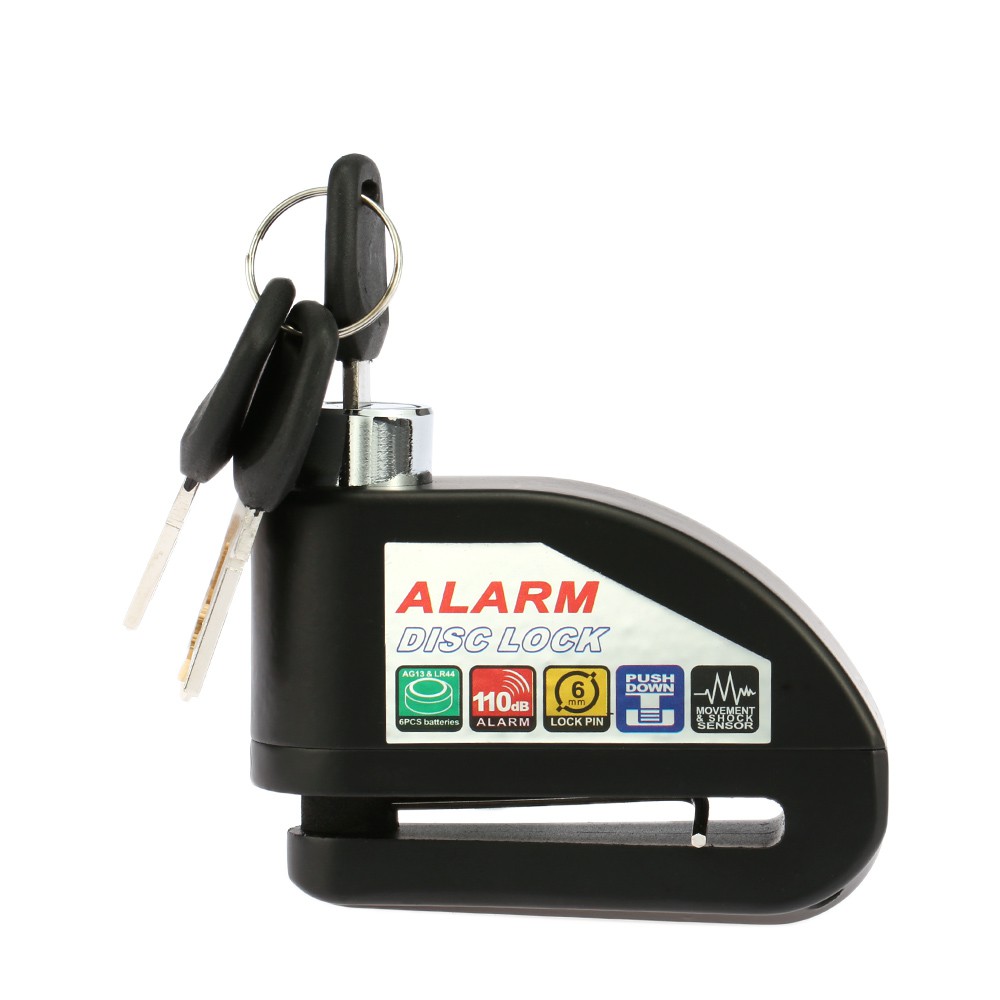 Khóa đĩa có báo động chống trộm Alarm Disc Lock - Báo động nhạy, âm lượng lớn