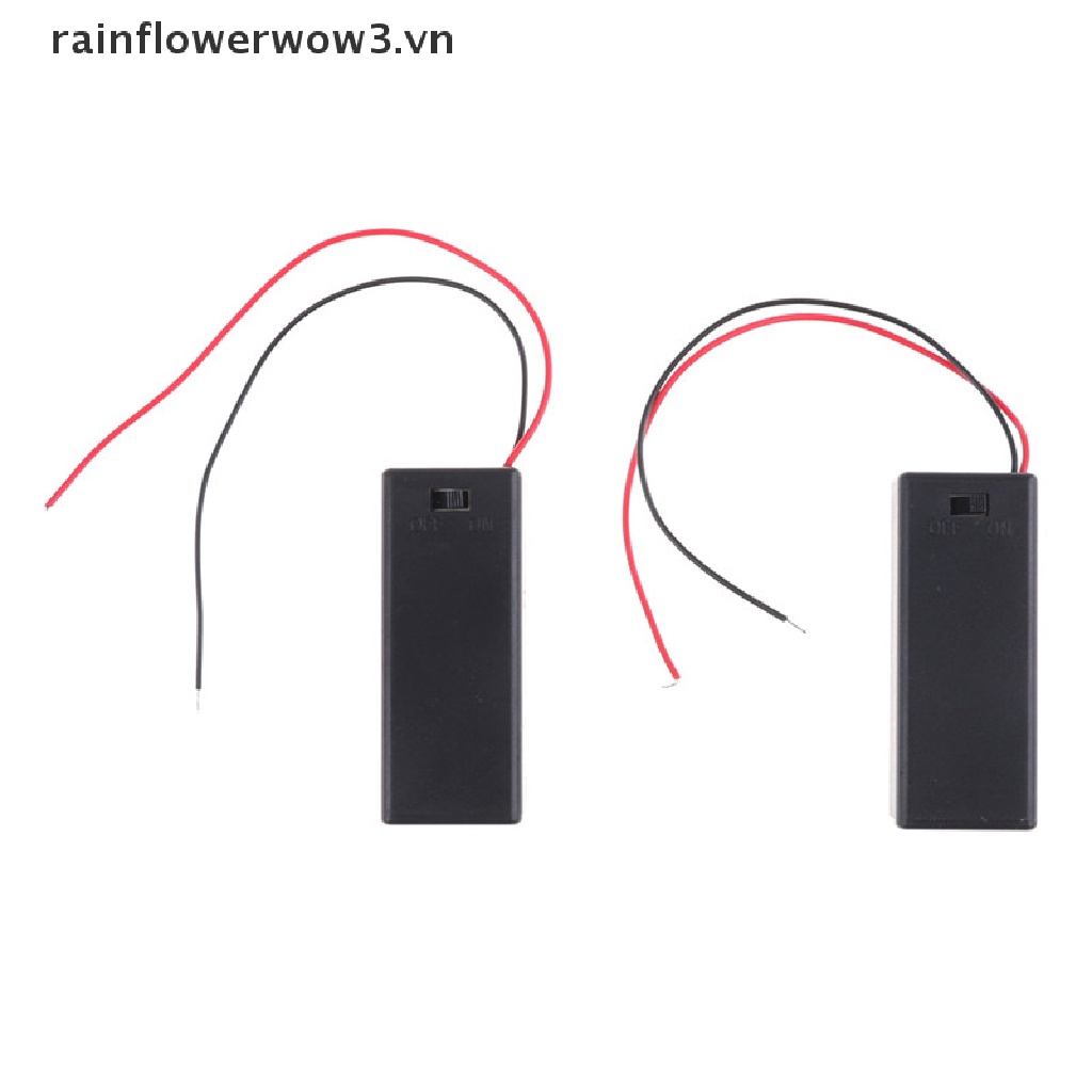 Bộ 2 Nắp Đậy Pin AAA 3V 2 AAA Có Nút Bật / Tắt