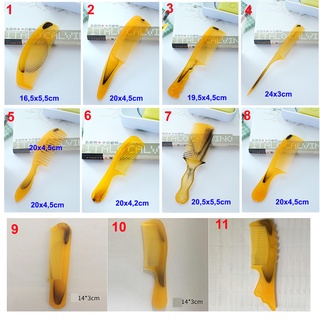 Lược chải tóc nhiều mẫu đẹp nhất - Lược răng thưa, răng khít