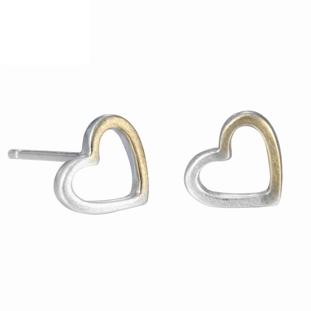 Đôi Bông Tai Hình Trái Tim Nhiều Màu Sắc Thời Trang Dễ Thương Cho Nữ