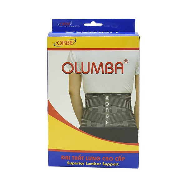 Đai lưng Olumba Orbe cao cấp hỗ trợ cột sống, thoát vị đĩa đệm
