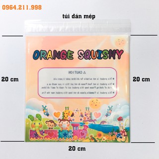 TÚI ĐỰNG SQUISHY KICH CỠ 20X20 CM
