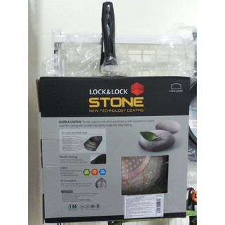 CHẢO ĐÁ SÂU LÒNG MARBLE STONE LOCK&LOCK LCA6306D
