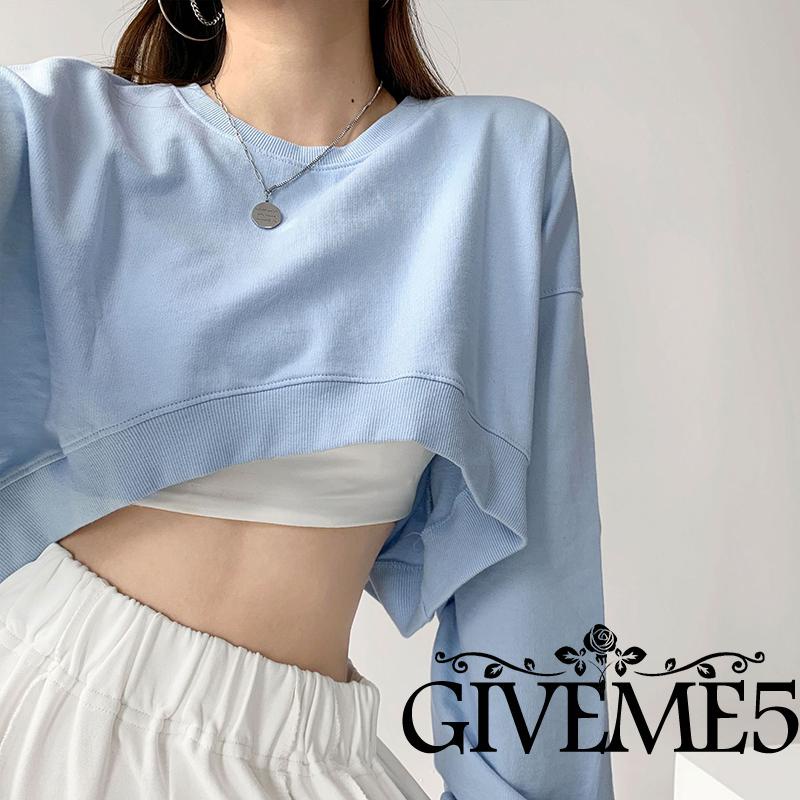 Áo lửng tay dài màu sắc thời trang dành cho nữ