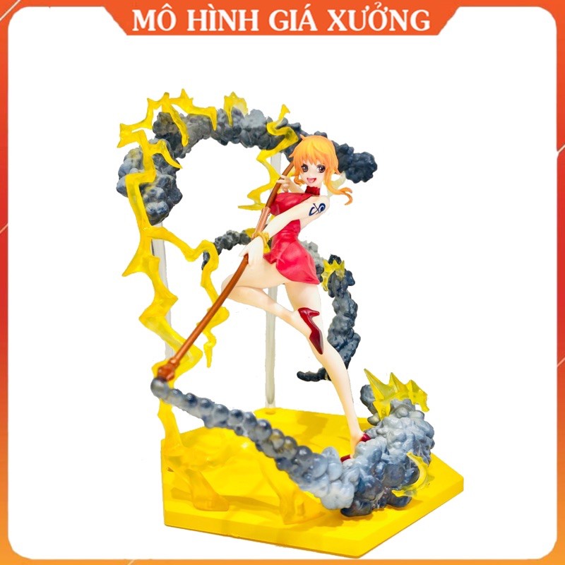 Mô Hình Nami F.Zero Bản Chiến Đấu có Hiệu Ứng Cao 16cm Hoa Tiêu băng Mũ Rơm  -Tượng Figure Miêu Nữ One Piece Vua Hải Tặc