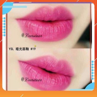 Son ysl màu 19 - son ysl màu hồng sen - son thỏi ysl