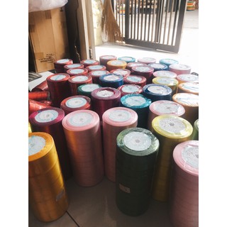 Ruy băng, cuộn 2cm, dài 20-22met lụa