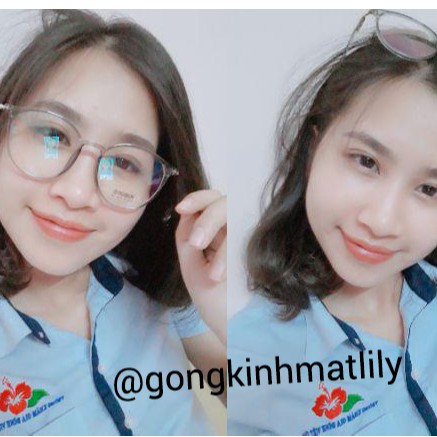 Gọng Kính Cận Tròn Nhựa Dẻo Hàn L513 - Gọng Kính Mắt Tròn Thời Trang Lilyeyewear | BigBuy360 - bigbuy360.vn