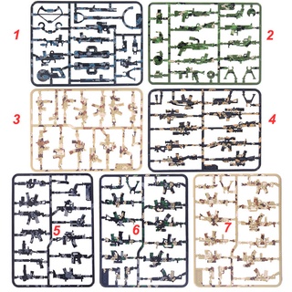  Đồ chơi lắp ráp swat army  mô hình lắp ghép quân sự - Vĩ súng camo đặc biệt  MFA TOY STORE  