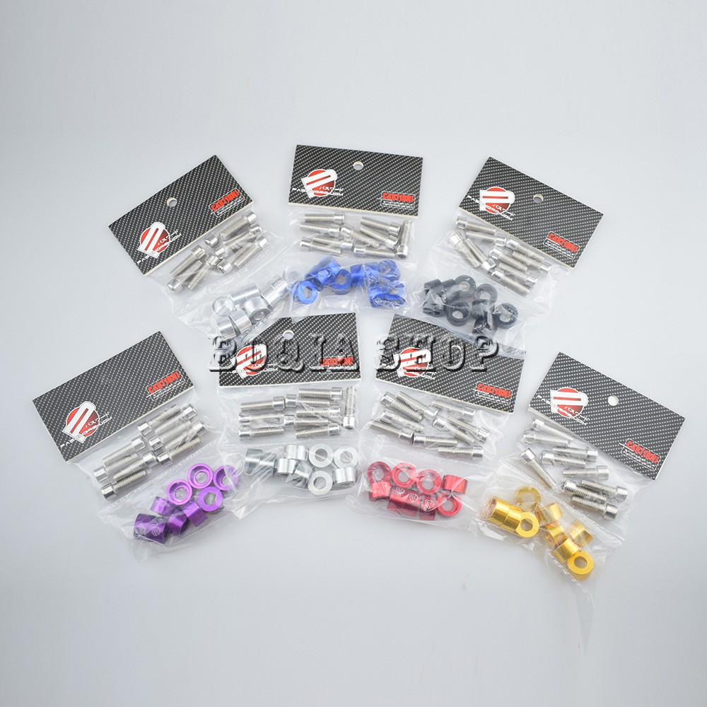 FENDER 9 Vòng Đệm Và Bu Lông Cho Động Cơ Honda Air Inlet Manifold M8