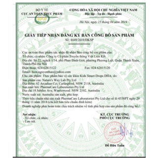 DHA nhỏ giọt 20ml
